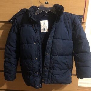 GAP Kids Dark Blue Puffer Coat